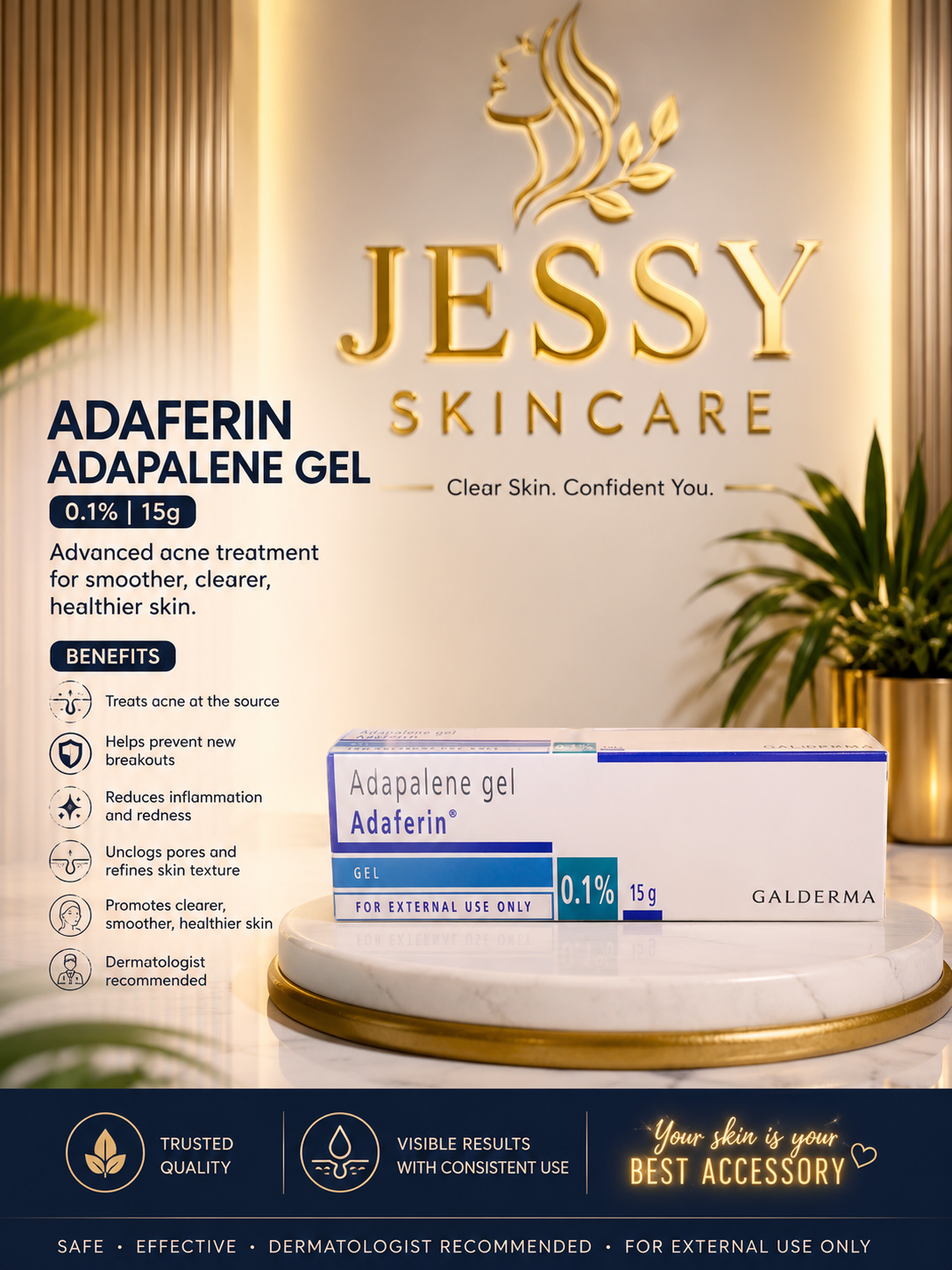 ADEFERIN ADAPALENE GEL O.1%