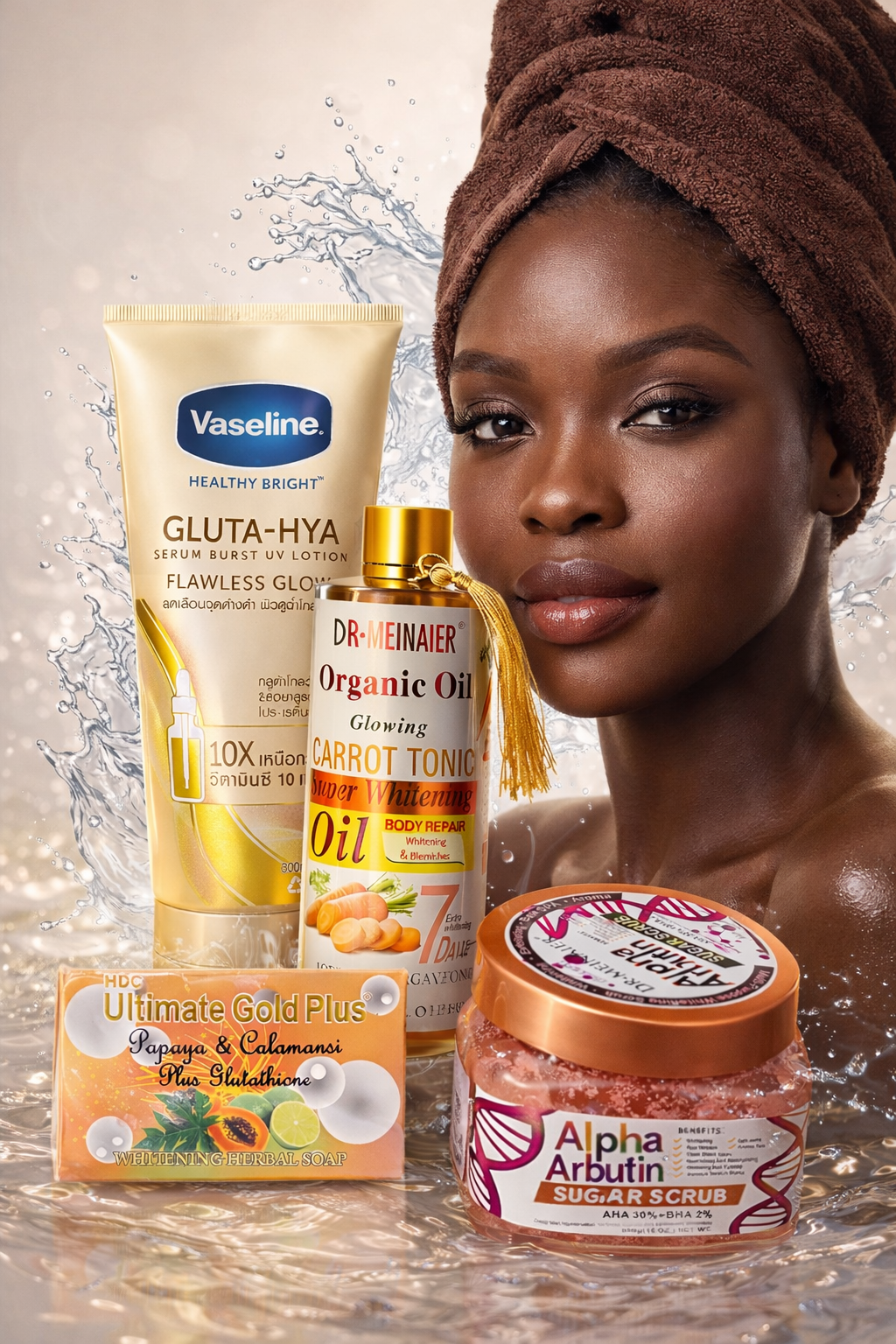 Malanin & Chocolate glow set