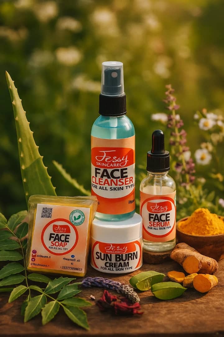 FACE SET FOR DARK SPOTS AND SUNBURN